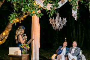 Cérémonie laïque le soir - D Day wedding planner Normandie