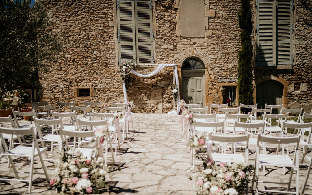 mariage champêtre à Montpellier