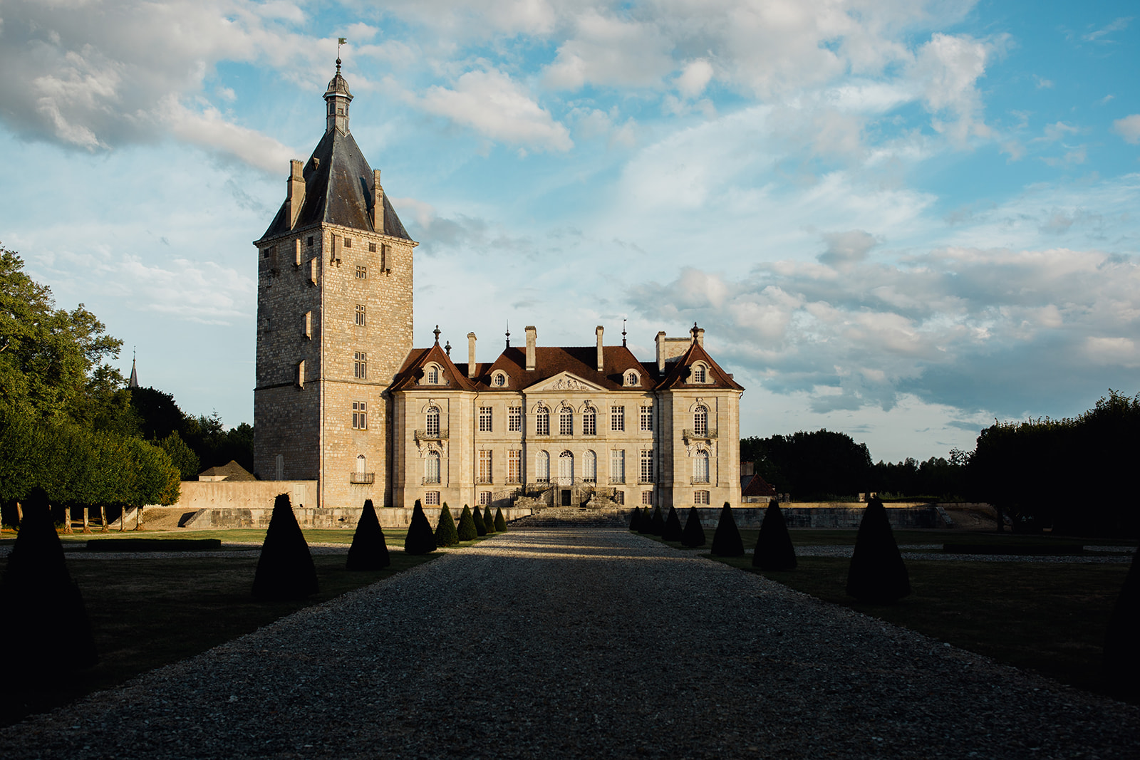 mariage château en Bourgogne