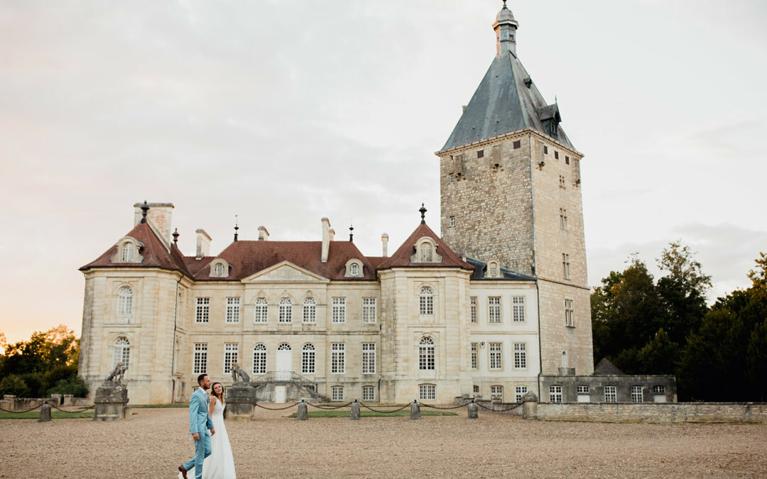 Mariage château en Bourgogne