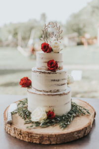 naked cake, wedding cake, mariage hiver, gâteau hiver mariage