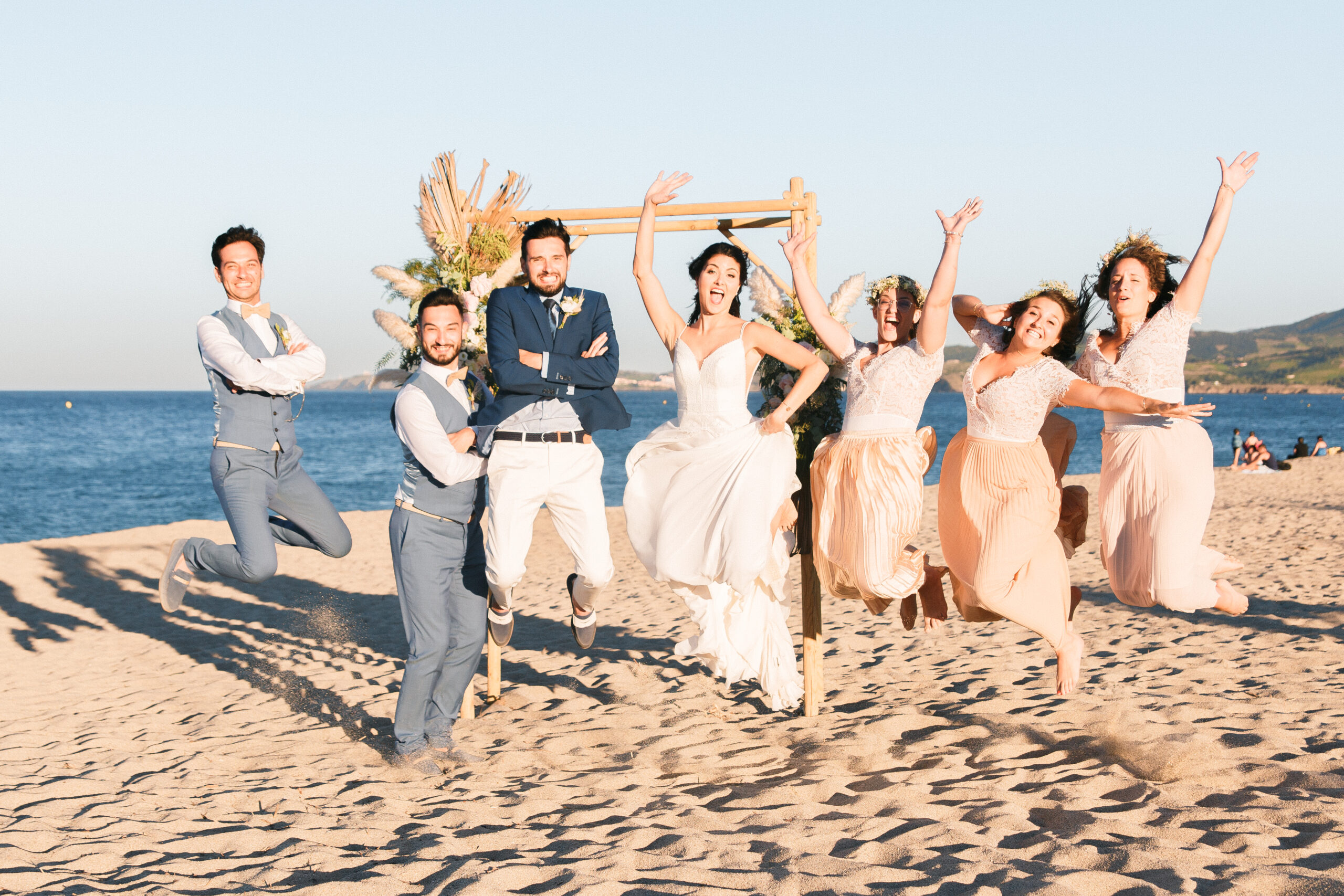ceremonie laique, mariage à la plage en gironde 