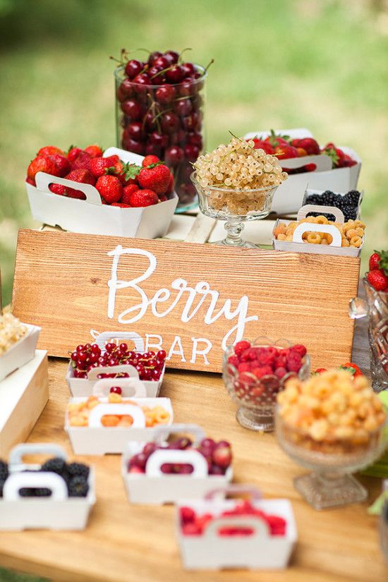 bar à fruit mariage paris