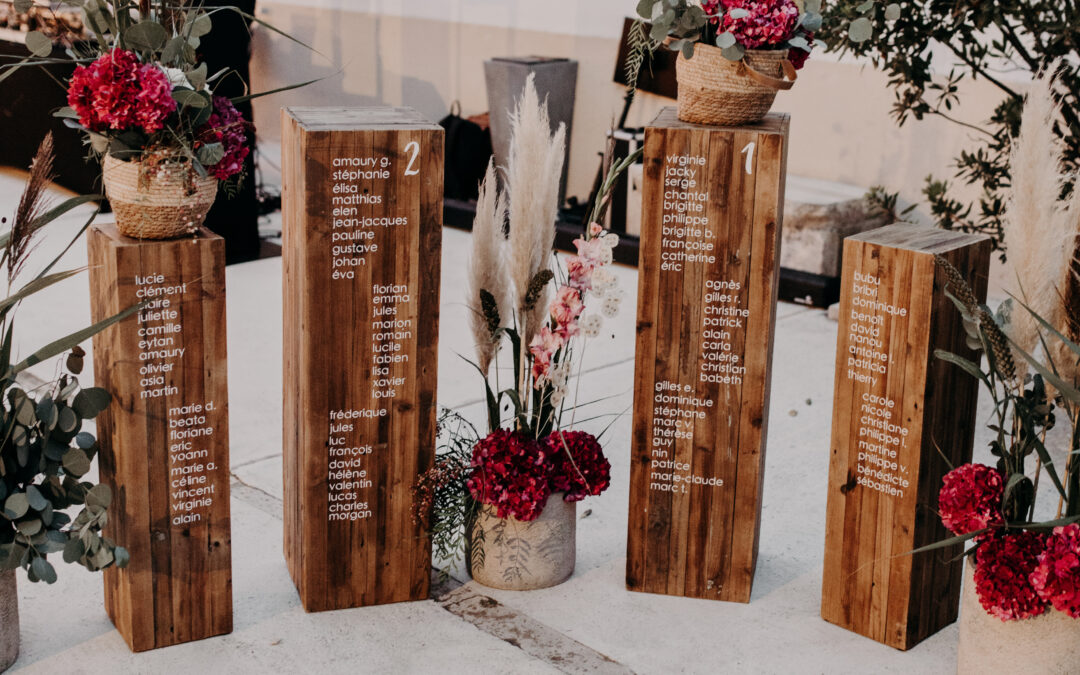 Votre plan de table de mariage