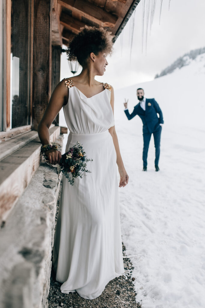 Mariage à la neige