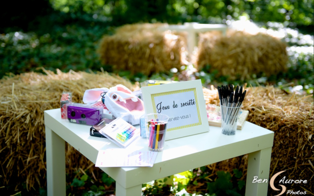 Occuper des enfants à un mariage