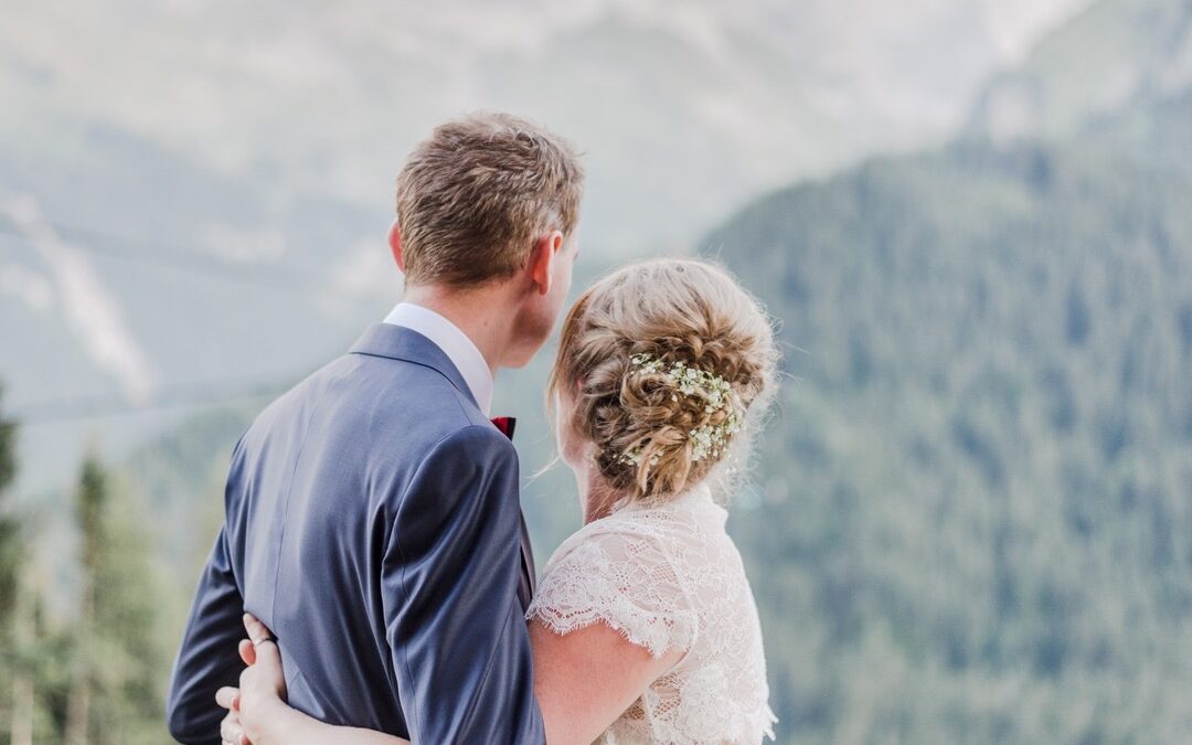 Un mariage estival dans les Alpes
