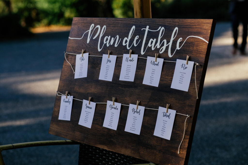 Plan de table