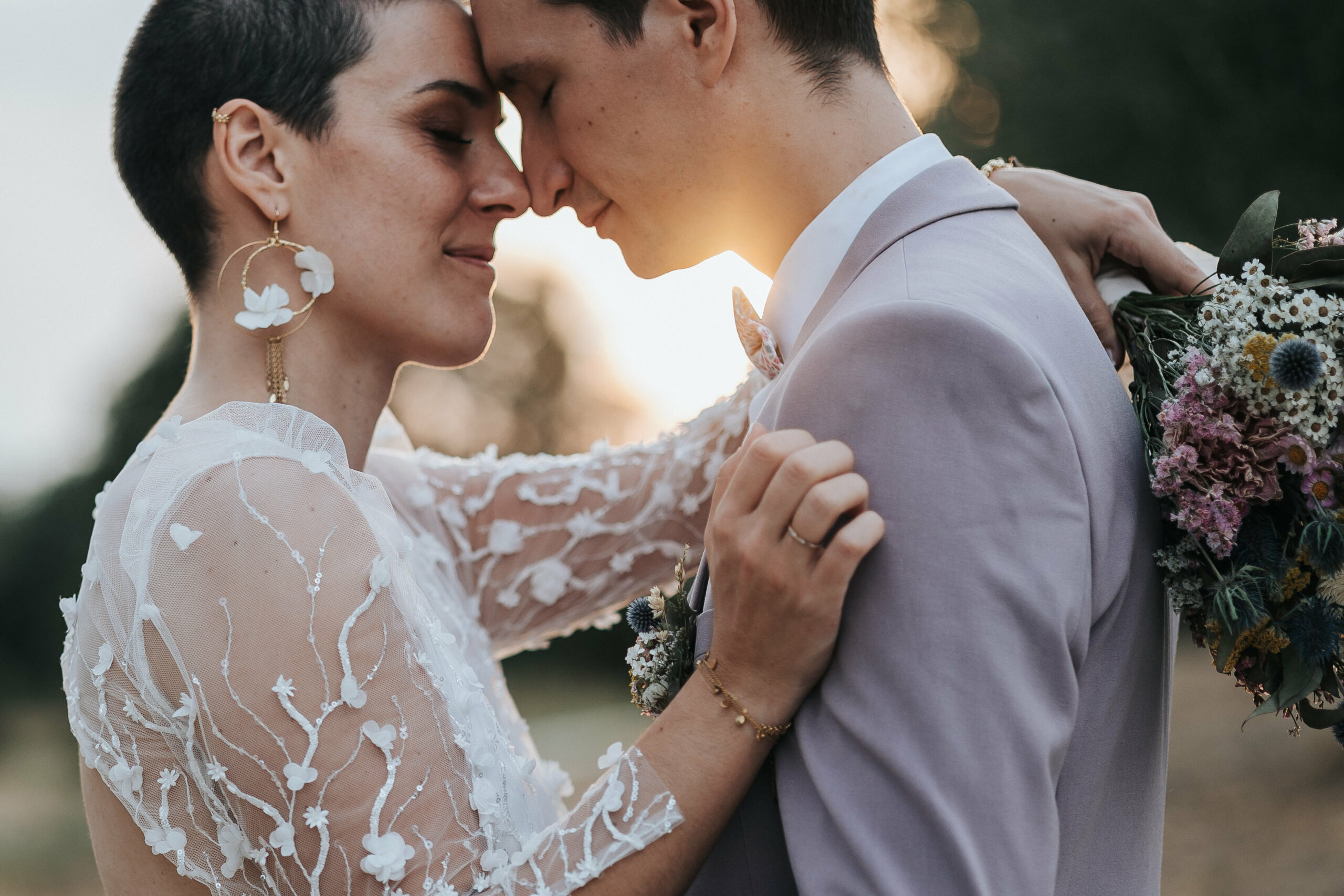 golden hour drome, Photo de couple, Mariés