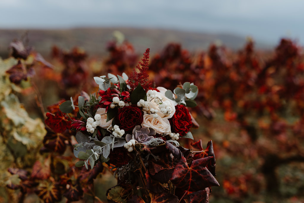 Bouquet mariage d'automne