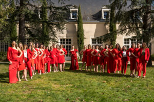 red dress, mariage, organisation de mariage, d day, D Day Wedding Planner, robe rouge