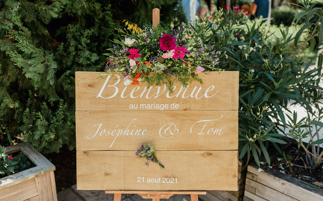les informations du faire-part de mariage