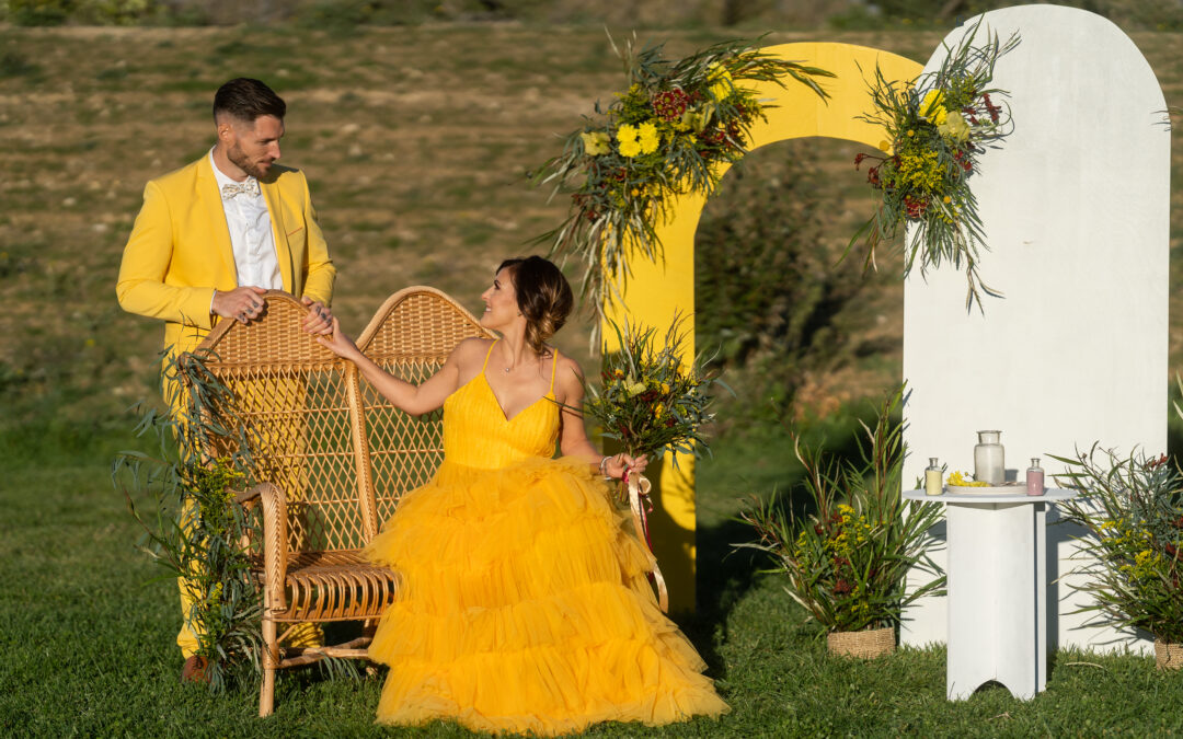 Mariage jaune en Vendée