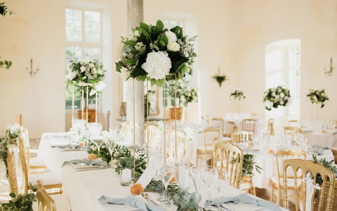 Décoration pour un mariage à la plage