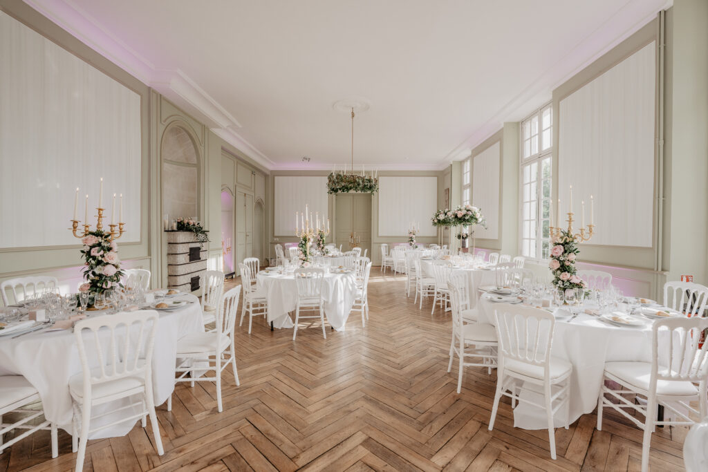 Nicolas tesson, salle de mariage, décoration de mariage