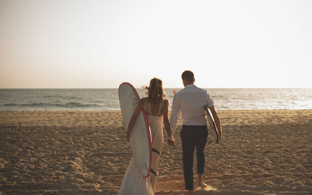 mariage sur la plage en Gironde