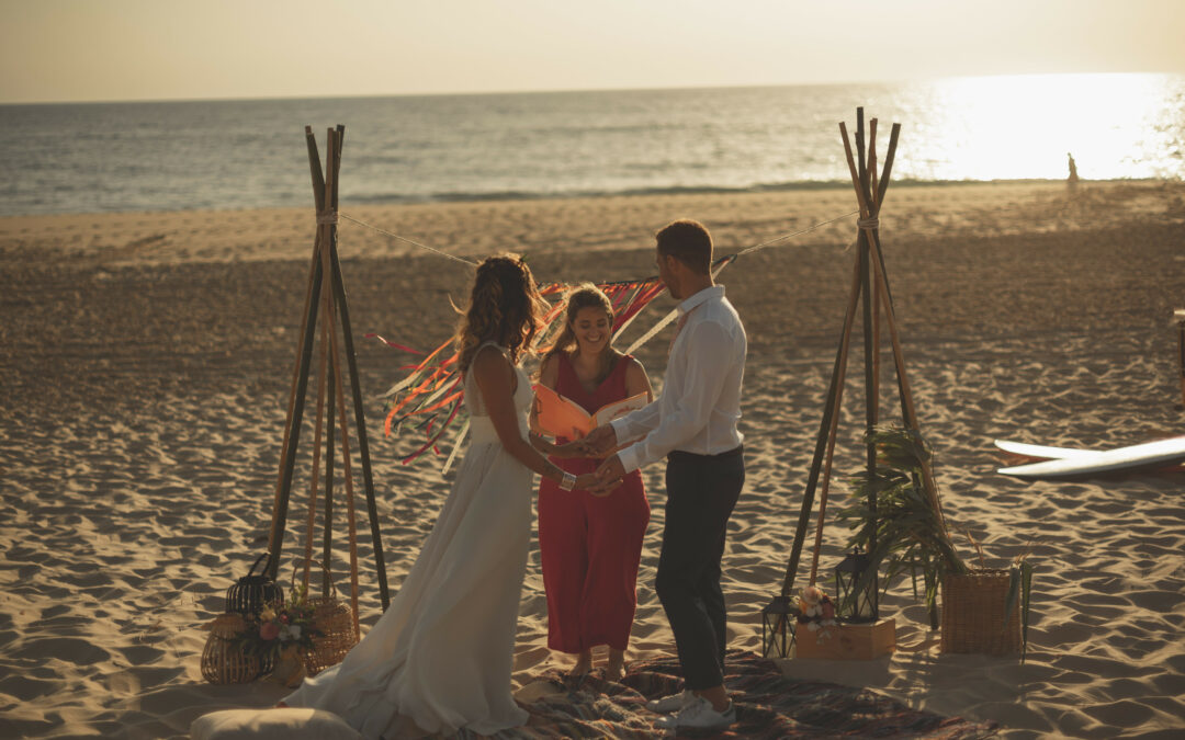 mariage en bord de mer