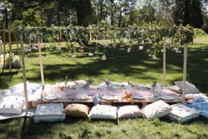 coin enfants cocooning repas bohème. Les différentes types de repas pour votre mariage