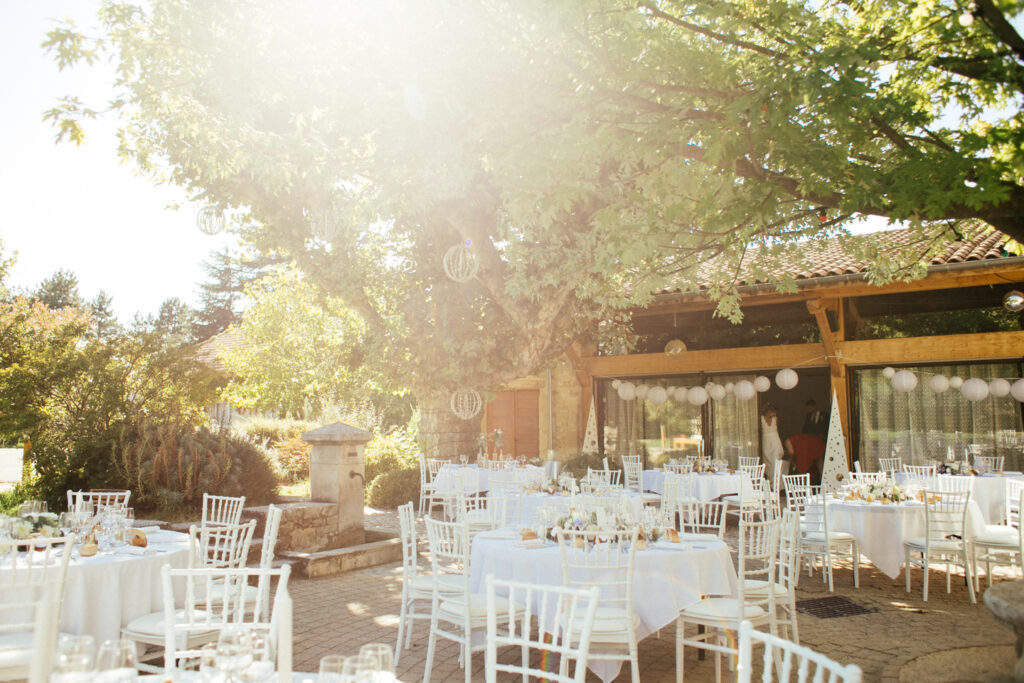 Mariage dans un jardin