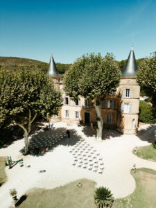 lieu : château, mariage Provence