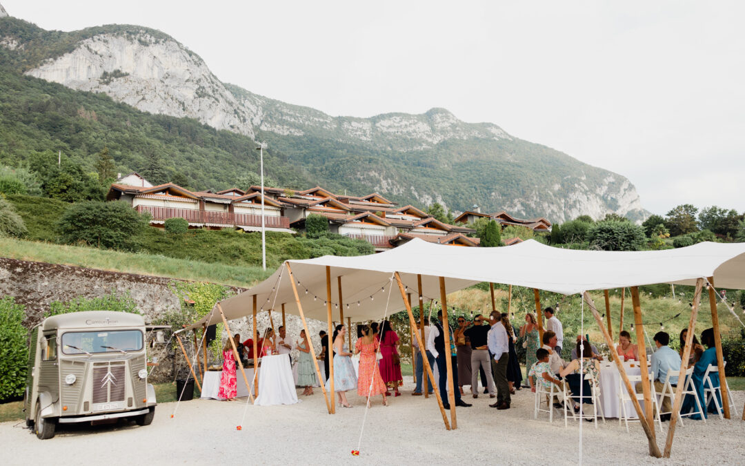 welcome dinner, food truck, tente nomade, tente de mariage