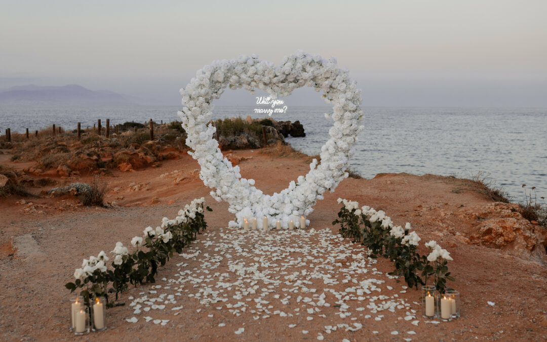 Demande en mariage à Nice