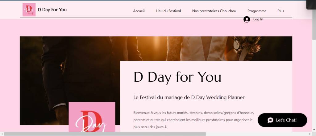 site internet, d day for you, festival du mariage bordeaux, festival du mariage, salon du mariage