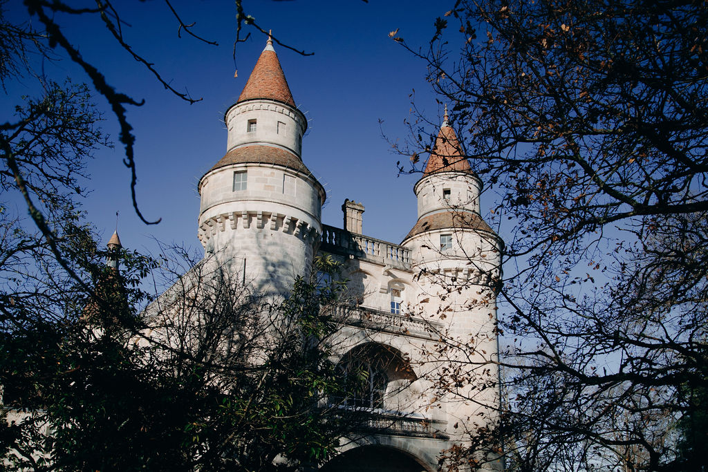 mariage hiver, chateau princesse, vignobles, chateau , lieu de réception 