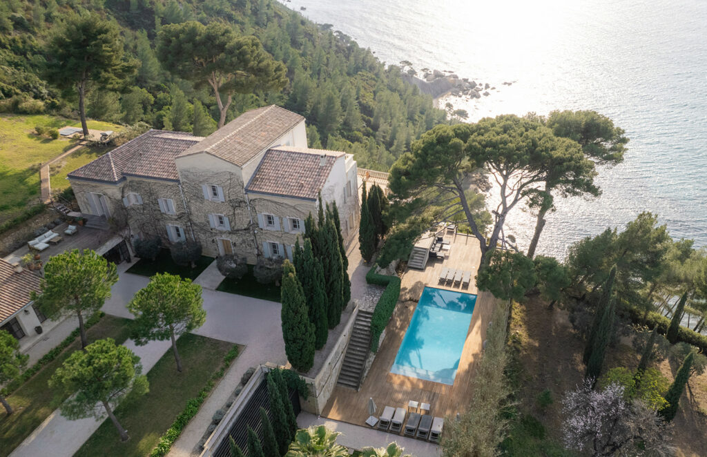 domaine des canailles, photo drone 