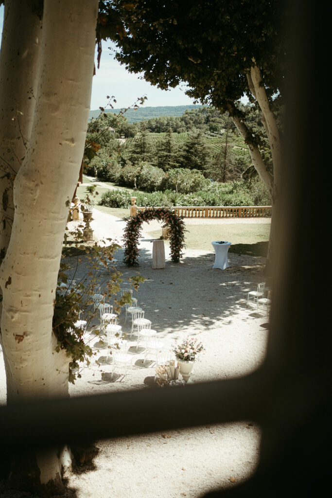 Mariage MS château de Robernier Chateau Robernier , cérémonie