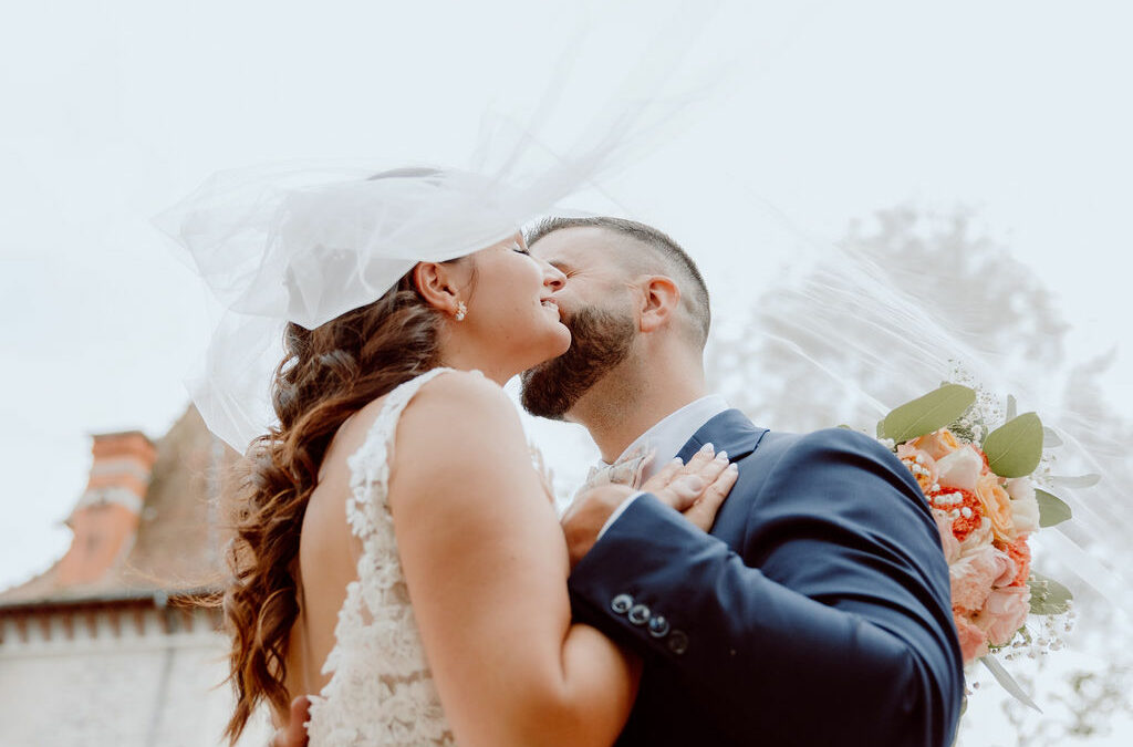 sous le voile, auvergne, chateau du guérinet, photo de couple