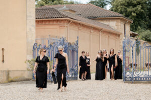 Bride team en noir