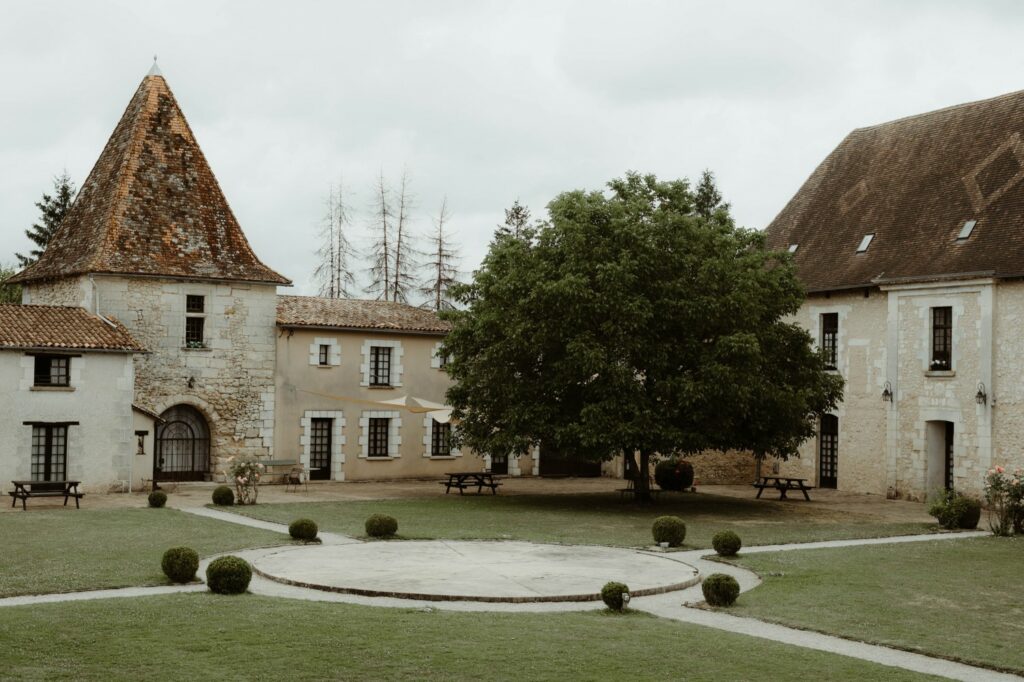mariage dordogne, domaine, elegant